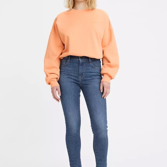 LEVI’S Women's 720 High-rise Super Skinny Jeans sz 31 - Picture 4 of 5